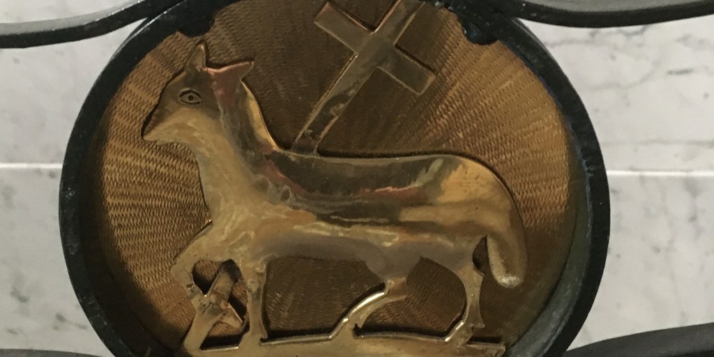 Lamb with Cross, St Mary's in Limerick